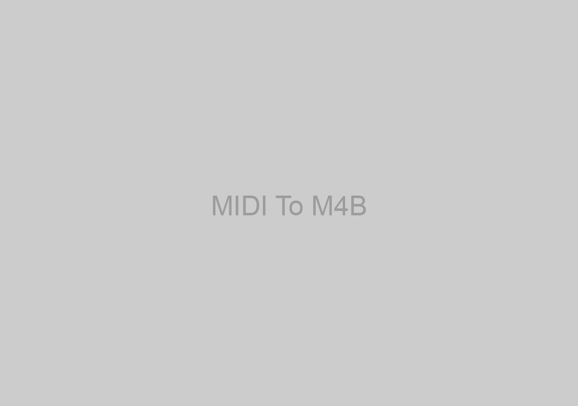 MIDI To M4B